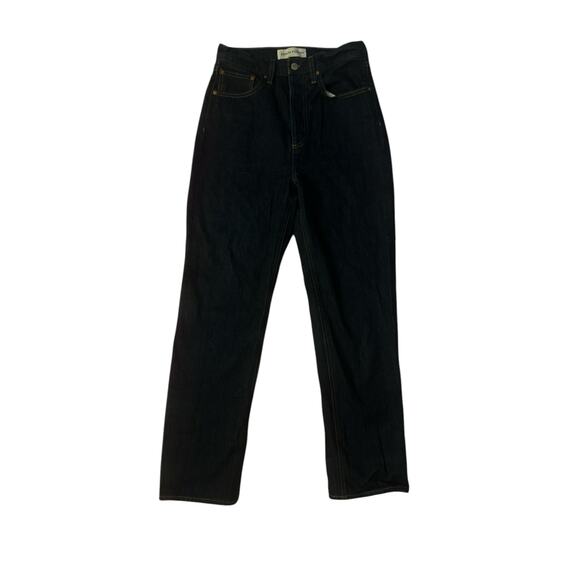 Women 25 Aritzia Denim Forum 79943 The Joni High Rise Loose 29L Dark Wash Jeans